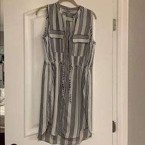 Black and white stripe dress, size 6